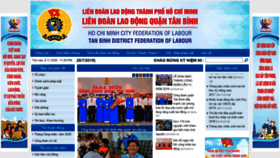 What Congdoanquantanbinh.org.vn website looked like in 2020 (3 years ago)