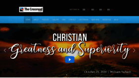 What Crossroadbangalore.org website looked like in 2020 (3 years ago)
