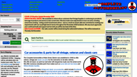 What Completeautomobilist.com website looked like in 2020 (3 years ago)