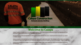 What Calaya.com.au website looked like in 2020 (3 years ago)
