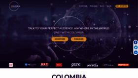 What Colombiaonline.com website looked like in 2020 (3 years ago)