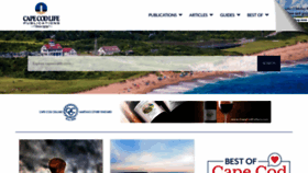 What Capecodlife.com website looked like in 2020 (3 years ago)