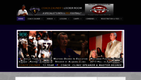 What Coachzaunerslockerroom.com website looked like in 2020 (3 years ago)