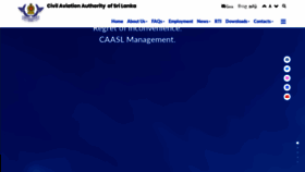 What Caa.lk website looked like in 2020 (3 years ago)