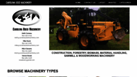 What Carolinausedmachinery.com website looked like in 2020 (3 years ago)