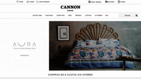 What Cannonhome.cl website looked like in 2020 (3 years ago)