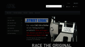 What Cae-racing.de website looked like in 2020 (3 years ago)
