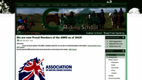 What Chestnuts-riding-school.co.uk website looked like in 2020 (3 years ago)