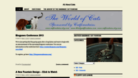 What Cat-fountains.com website looked like in 2020 (3 years ago)