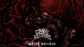 What Coyoterecords.ru website looked like in 2020 (3 years ago)