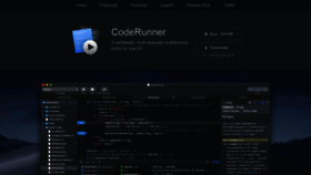 What Coderunnerapp.com website looked like in 2020 (3 years ago)