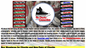 What Chucksconnection.com website looked like in 2020 (3 years ago)