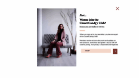 What Closettcandyy.com website looked like in 2020 (4 years ago)