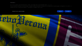 What Chievoverona.it website looked like in 2020 (3 years ago)