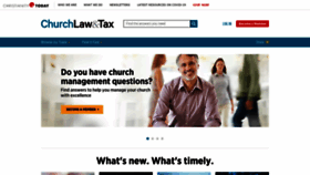 What Churchlawandtax.com website looked like in 2020 (3 years ago)