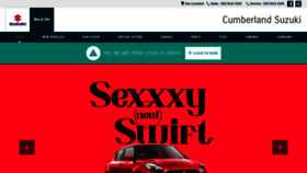 What Cumberlandsuzuki.com.au website looked like in 2020 (3 years ago)