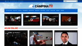 What Campinatv.ro website looked like in 2020 (3 years ago)