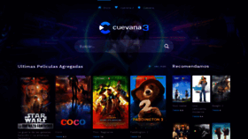 What Cuevana3.mobi website looked like in 2020 (3 years ago)