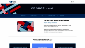 What Cfshopcard.ca website looked like in 2020 (3 years ago)