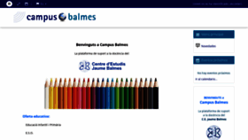 What Campusbalmes.com website looked like in 2020 (3 years ago)