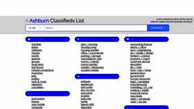 What Classifiedslist.co website looked like in 2020 (3 years ago)