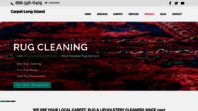 What Carpetlongisland.com website looked like in 2020 (3 years ago)