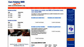 What Cursvalutarbnr.org website looked like in 2020 (3 years ago)