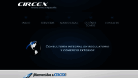 What Circex.mx website looked like in 2020 (3 years ago)