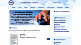 What Ccvalinhos.com.br website looked like in 2020 (3 years ago)