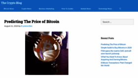What Cryptocurrencyminingreport.com website looked like in 2020 (3 years ago)