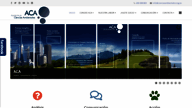 What Cienciasambientales.org.es website looked like in 2020 (3 years ago)