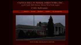 What Castlehillfuneraldirectors.com website looked like in 2020 (3 years ago)