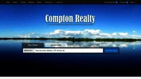 What Comptonrealty.com website looked like in 2020 (3 years ago)