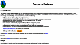 What Campwoodsw.com website looked like in 2020 (3 years ago)