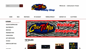 What Culttvmanshop.com website looked like in 2020 (3 years ago)