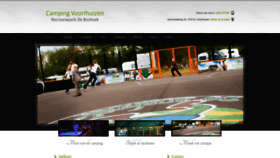 What Camping-voorthuizen.com website looked like in 2020 (3 years ago)