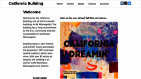 What Californiabuilding.com website looked like in 2020 (3 years ago)