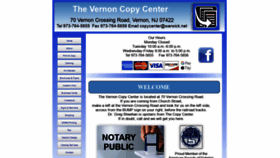 What Copycentervernon.com website looked like in 2020 (3 years ago)