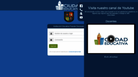 What Colpopulardiocesano.ciudadeducativa.com website looked like in 2020 (3 years ago)