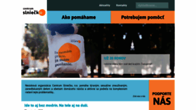 What Centrumslniecko.sk website looked like in 2020 (3 years ago)