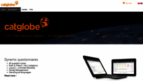 What Catglobe.com website looked like in 2020 (3 years ago)