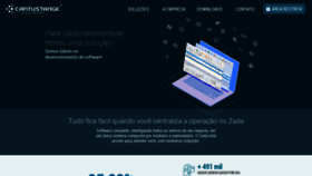 What Cantustange.com.br website looked like in 2020 (3 years ago)