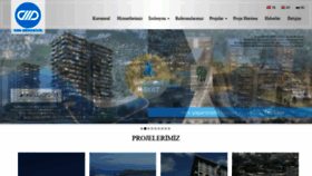 What Cmdmuhendislik.com website looked like in 2020 (3 years ago)
