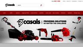 What Casalspowertools.co.za website looked like in 2020 (3 years ago)