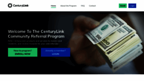 What Centurylinkconnect.com website looked like in 2020 (3 years ago)
