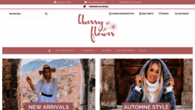 What Cherryflower.ch website looked like in 2020 (3 years ago)