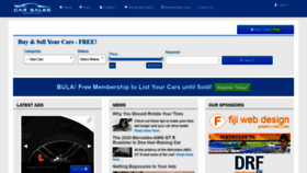 What Carsales.com.fj website looked like in 2020 (3 years ago)