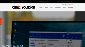 What Clnet-solution.my website looked like in 2020 (3 years ago)