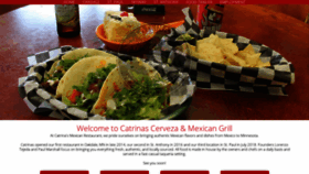 What Catrinasgrill.com website looked like in 2020 (3 years ago)