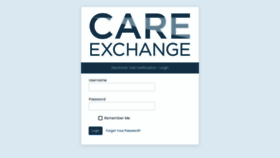What Careexchange.com website looked like in 2020 (3 years ago)